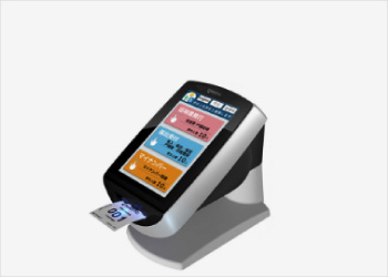 8インチタッチパネル発券機